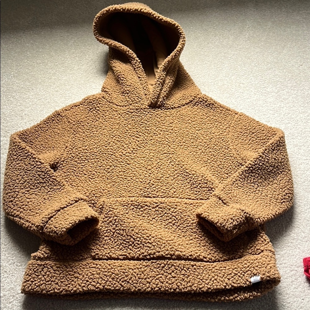 Cozy Tan Kids Hoodie - Gap